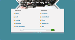 Desktop Screenshot of performanceautosupply.com